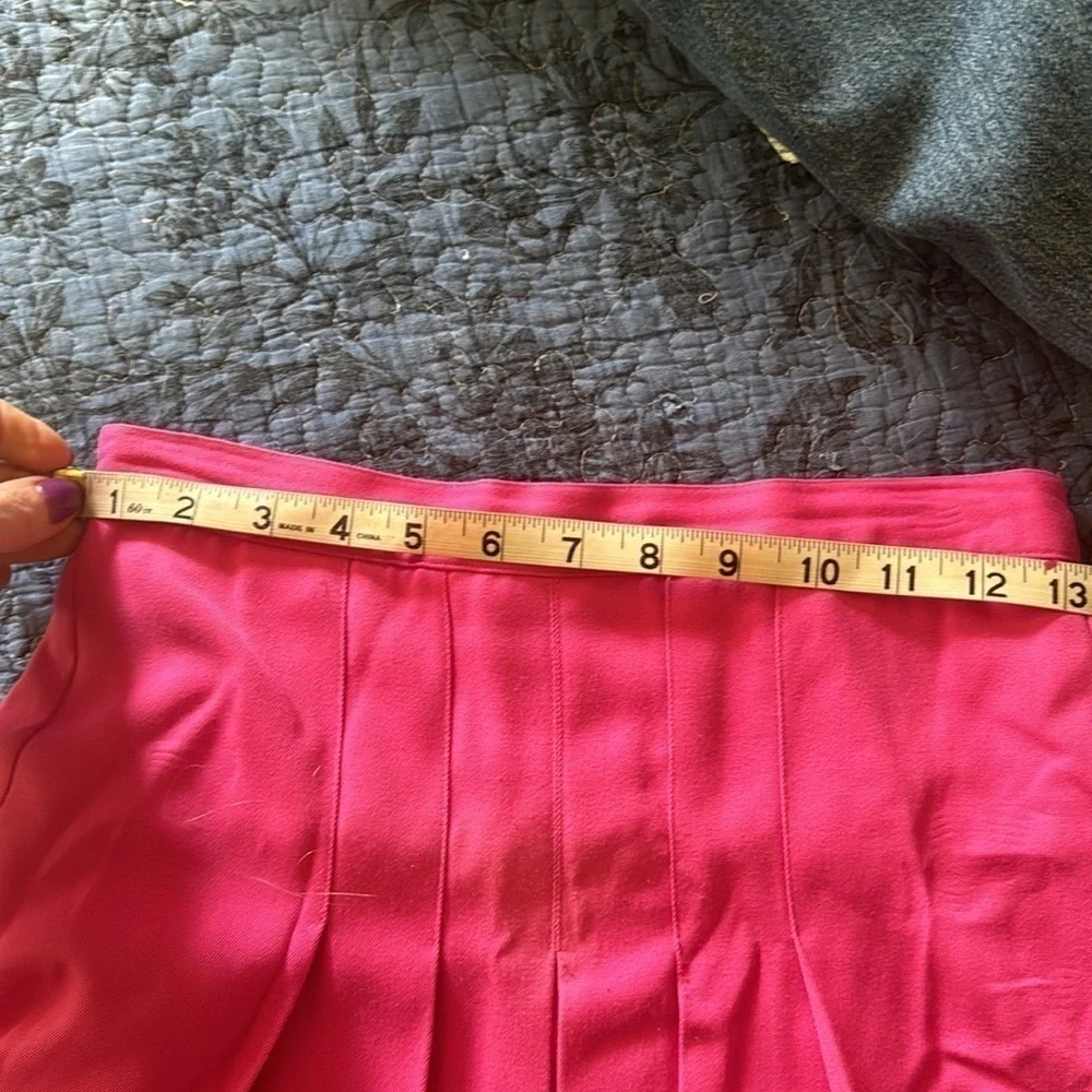 80’s Vintage ‘Worthington’ Pleated Pink Midi Skirt